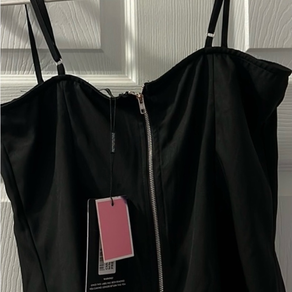 NWT Pretty Little things Elegant Black Corset Dress
